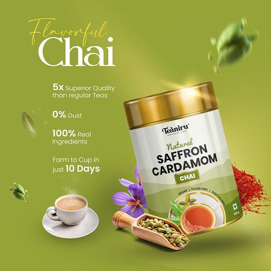 Saffron Cardamom Chai