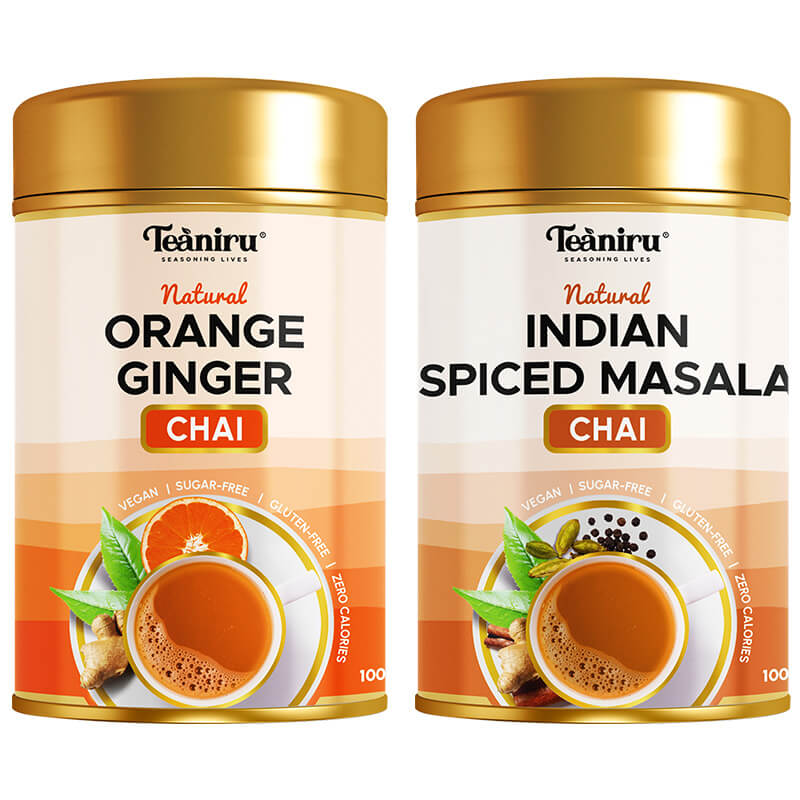 Make your own - Chai Combo Orange ginger  Indian spiced masala chai