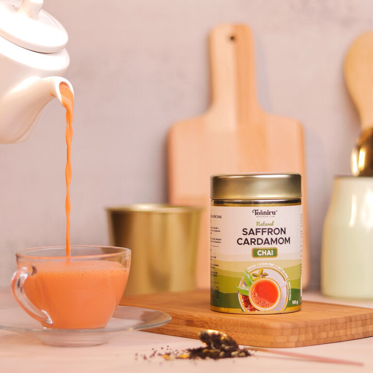 Saffron Cardamom Chai