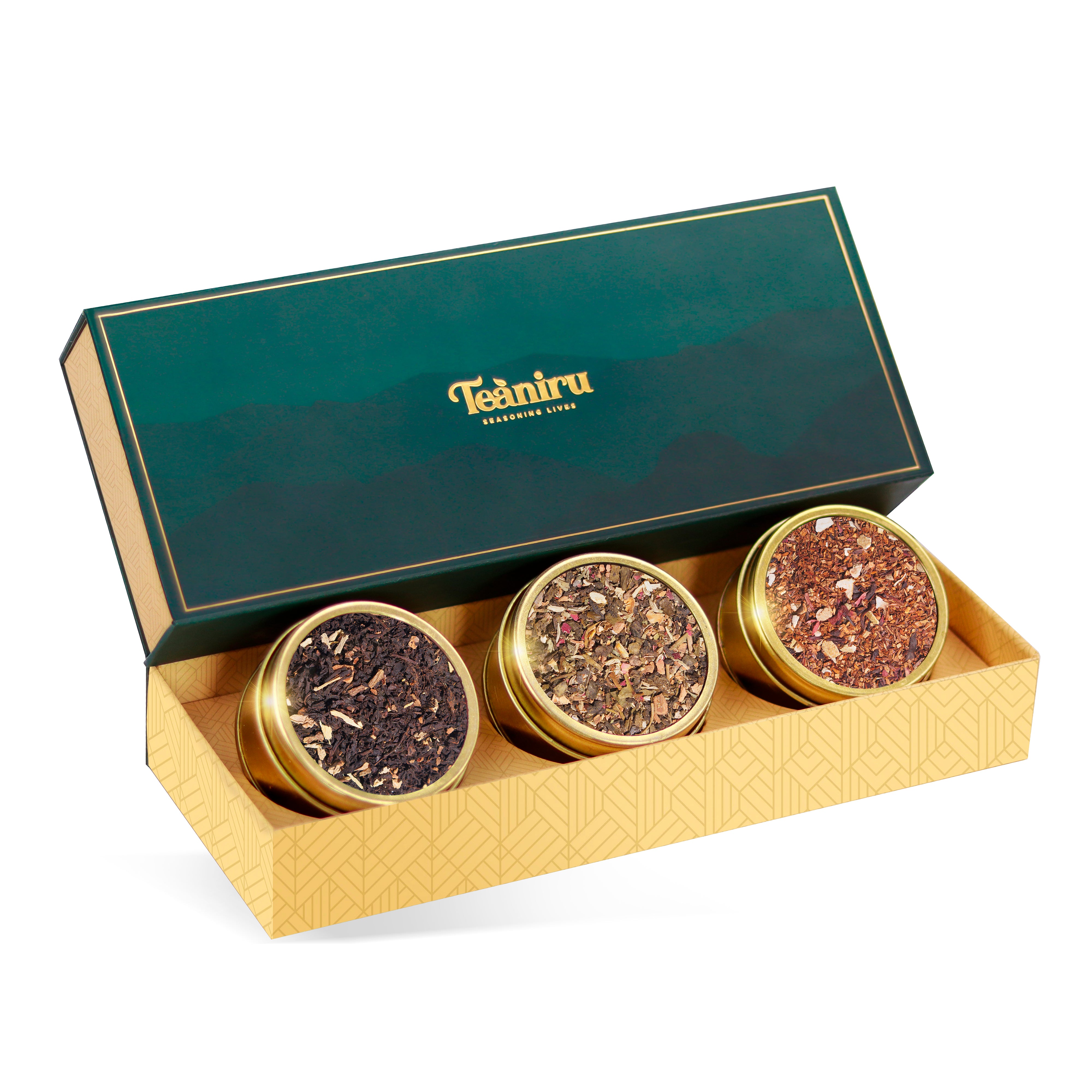 Chaayos Premium Gift Box | Darjeeling Green Tea + 6 Natural Flavours +  Infuser Mug + Spoon & Coaster | Diwali Gift | Immunity Gift | Diwali Gift  for Family and Friends