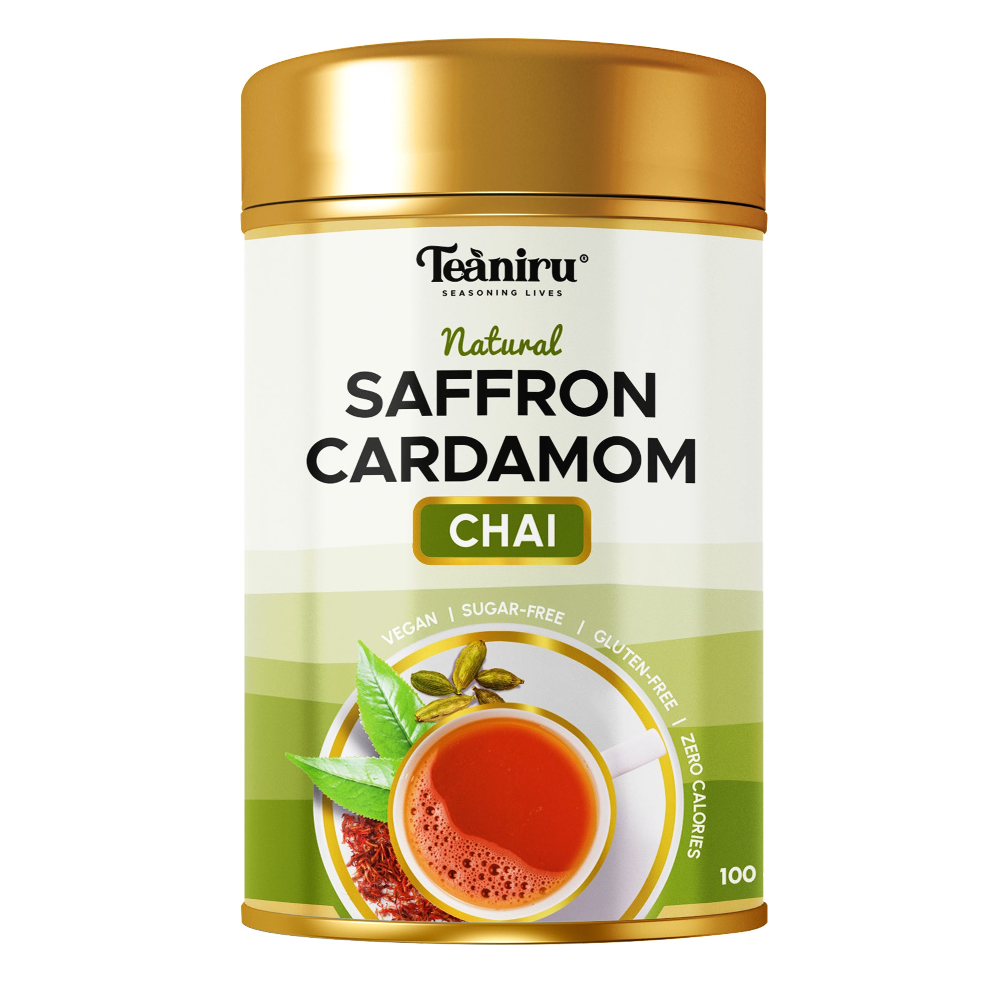Saffron Cardamom Chai