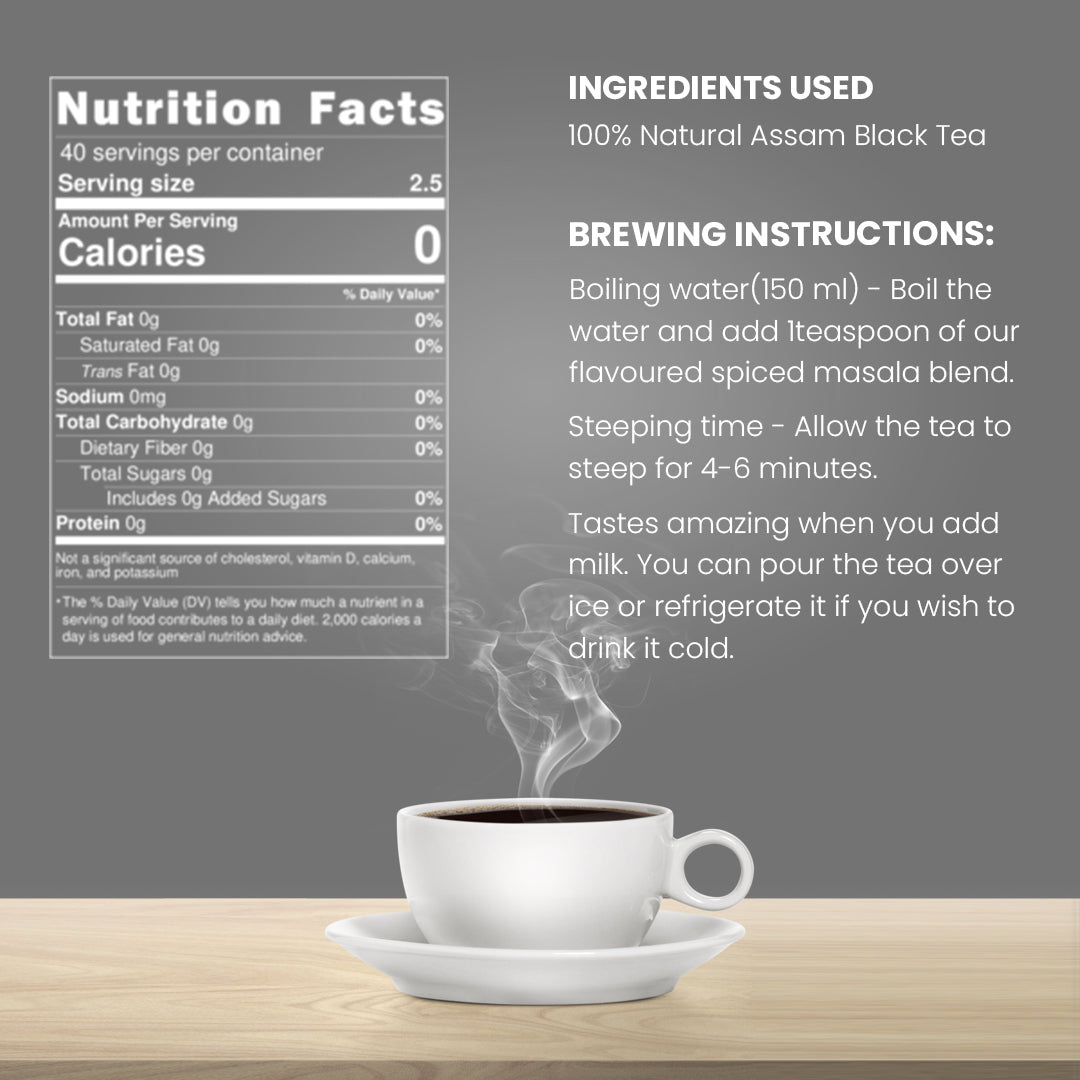 Assam Tea Nutrition Facts