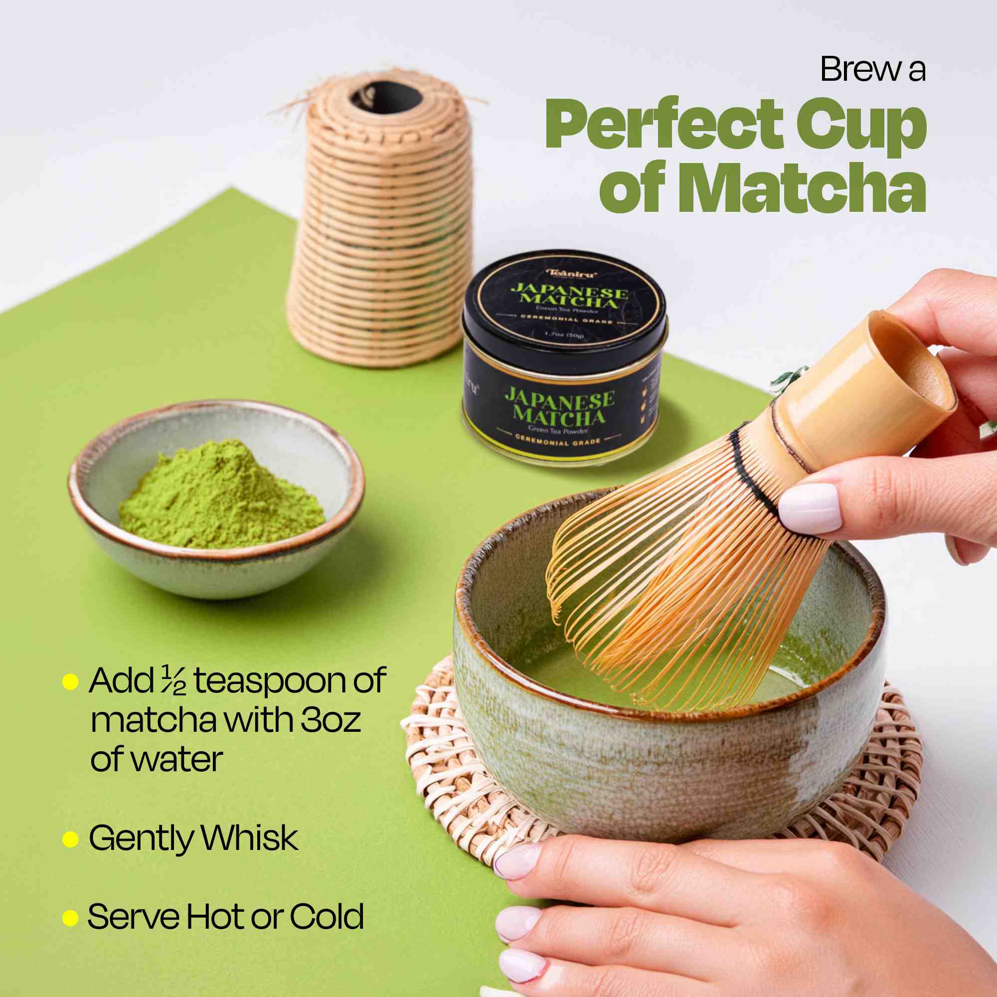 Ceremonial Japanese Matcha Tea - 50g