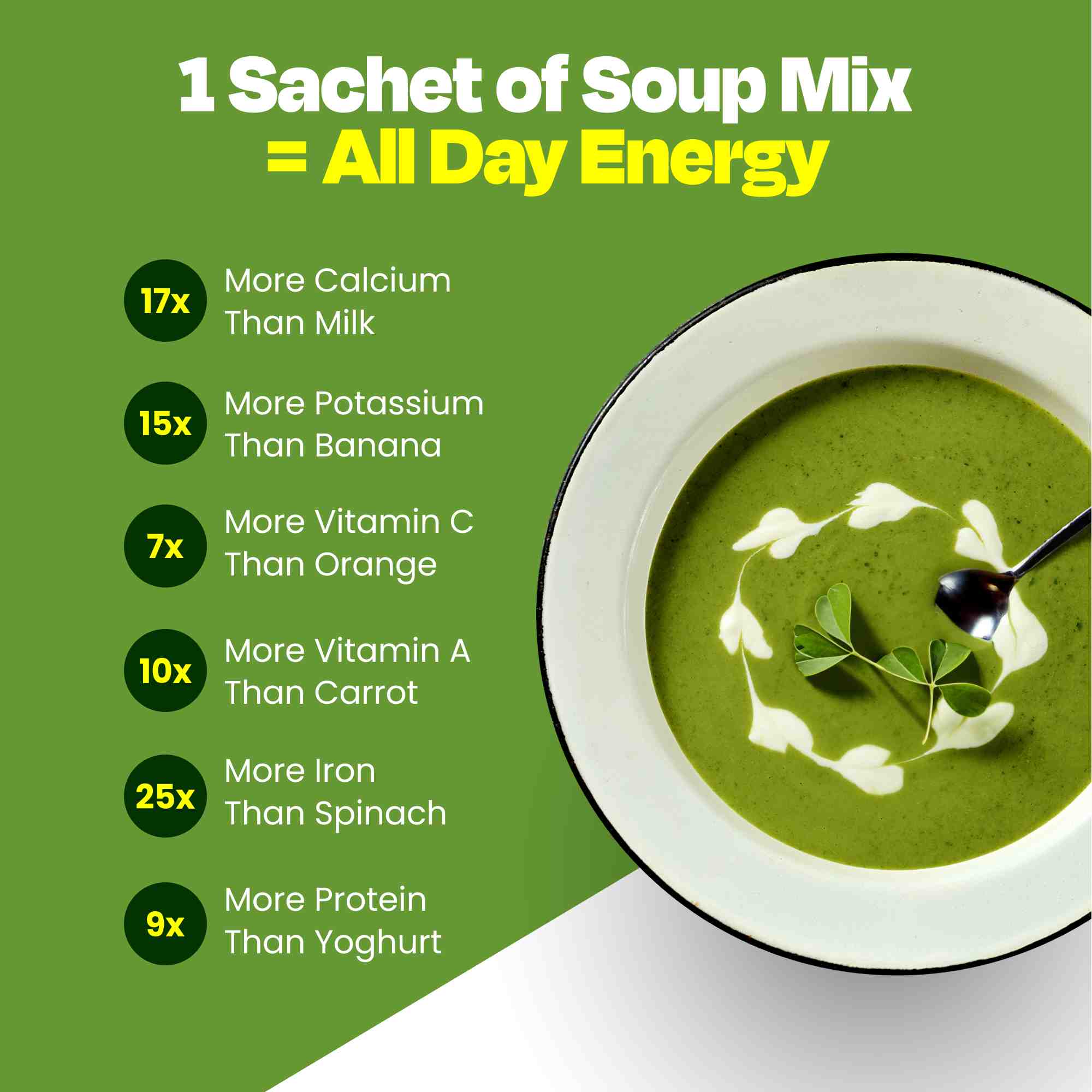 Moringa Soup Instant Mix