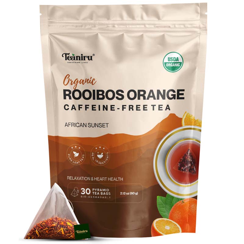 Rooibos Orange Herbal Tea